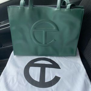 Medium Dark Olive Telfar Shopping Bag